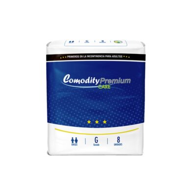 Comodity-premium-care-G Pañal Premium Care G - 8 unidades