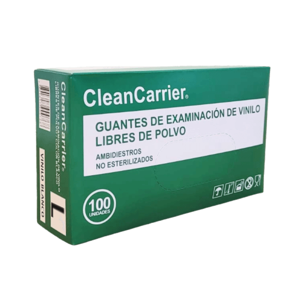 Guante vinilo L - 100 unidades