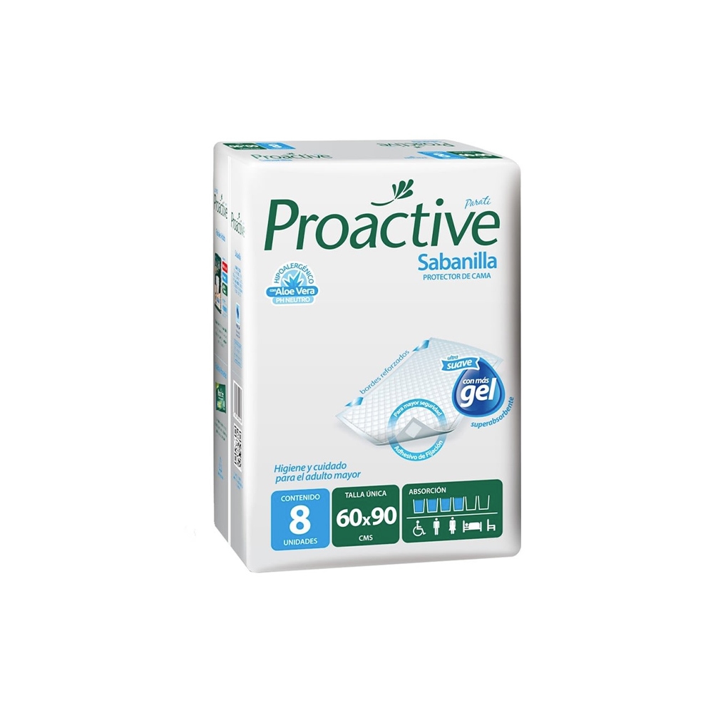 Sabanillas Proactive 60x90 8 Unidades