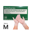 TallaM Guante vinilo M - 100 unidades