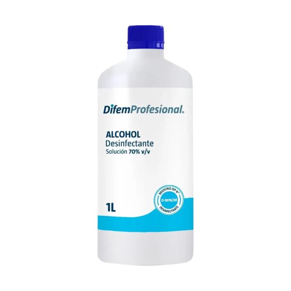 Alcohol desinfectante 70° - 1 Litro