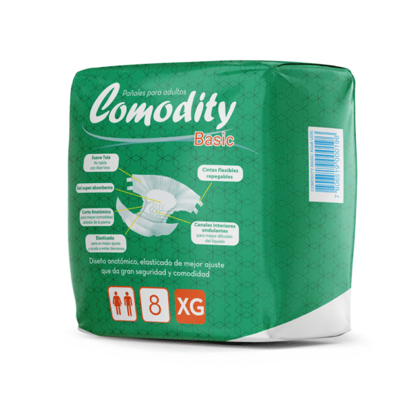 Pañal Comodity Basic XG