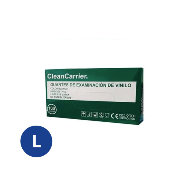 Guante vinilo L