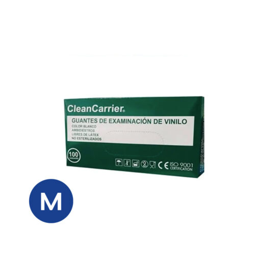 Guante vinilo M