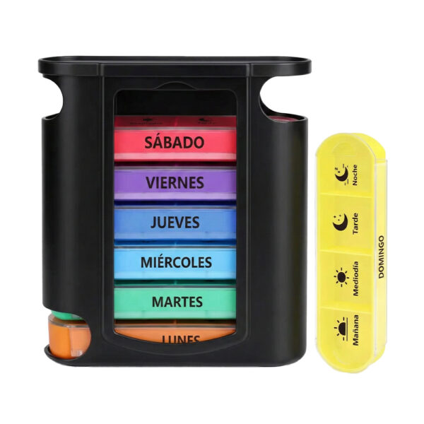 Pastillero-semanal-7-días-4-tomas-distintos-colores