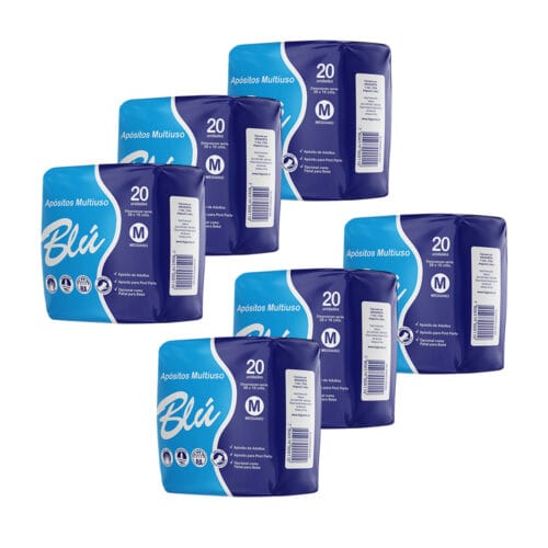Apósitos talla M marca BLU 20 unidades - Formato pack 120 unidades