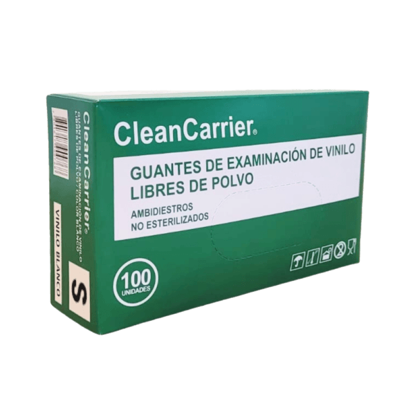 Guante vinilo S