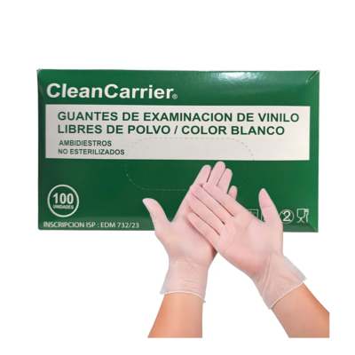 Guante Vinilo 100 unidades