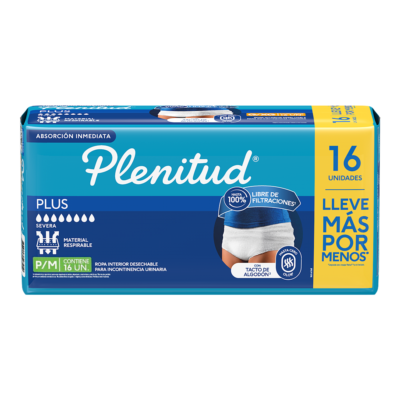 Ropa Interior Protect Plus - 16 Unidades P/m