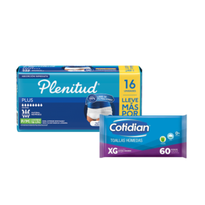 Plenitud-toalla-humeda Ropa Interior Protect Plus P/m + Toalla húmeda Cotidian